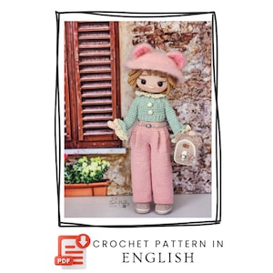 KARSU DOLL Amigurumi Doll Crochet Pattern PDF - English
