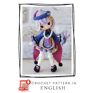 Kiki Amigurumi Pattern PDF | Crochet Doll Pattern | Digital Download | English