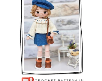 Karsu doll pattern Doll Amigurumi Pattern PDF | Crochet Doll Pattern | Digital Download | English