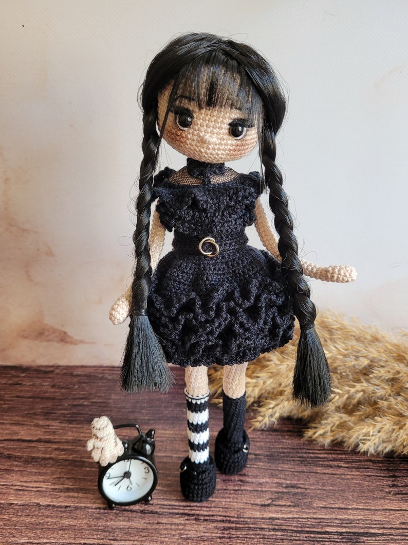 Wednesday Addams party dress body pattern pdf TUTORİAL ENGLİSH & SPA image 4