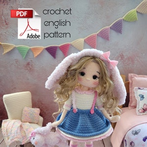 Luna doll pattern PDF TUTORİAL ENGLİSH
