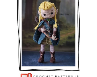 Elf Doll Crochet Pattern | Amigurumi PDF (English)