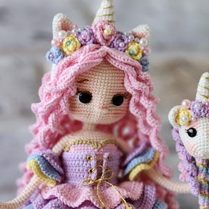 Lunaria doll Amigurumi Pattern PDF | Crochet Pattern | Digital Download | English image 6