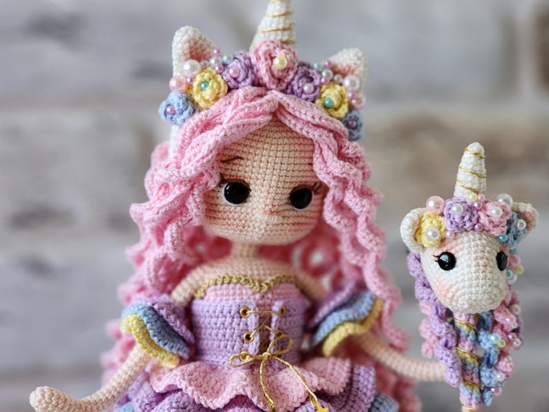 Lunaria doll Amigurumi Pattern PDF | Crochet Pattern | Digital Download | English image 6