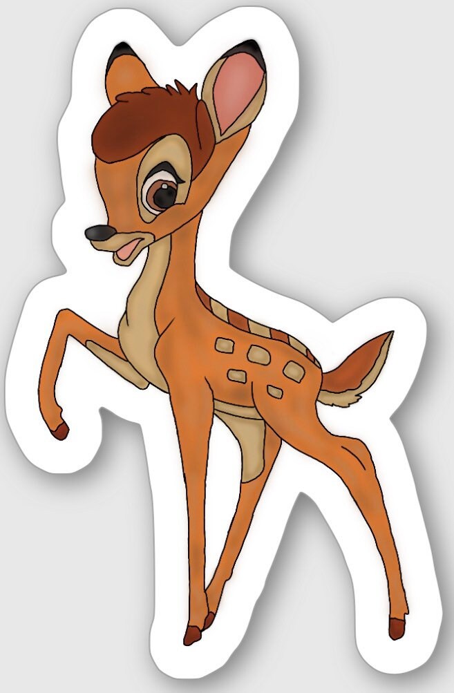 Bambi sticker Etsy
