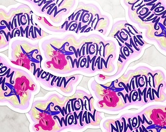 Witchy Woman Sticker