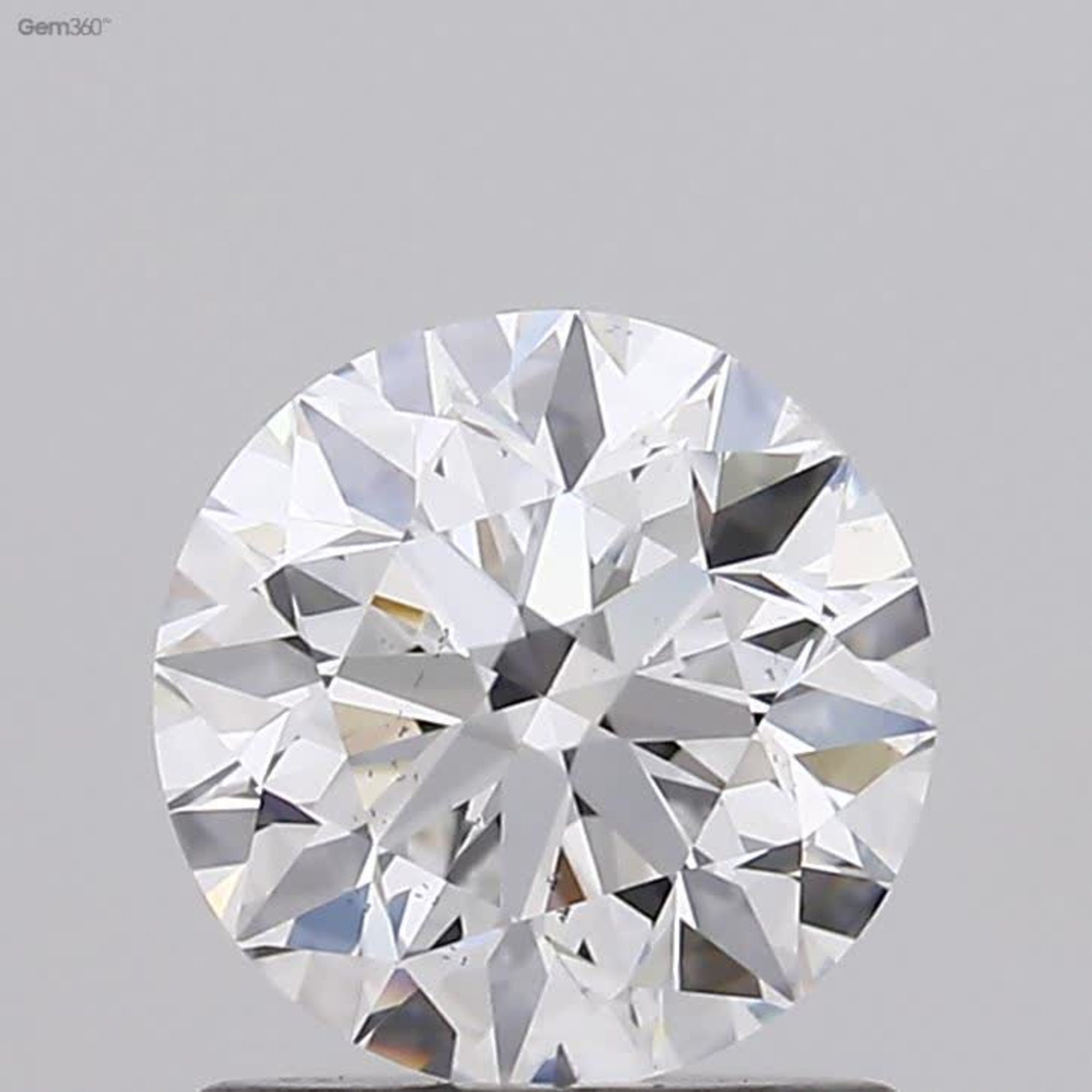 1.00 CT Labgrown Diamant Rund Brillantschliff IGI Etsy