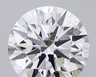 3.03 Round Brilliant Cut | IGI Certified Lab-grown Diamond | E Color VVS2 Clarity | Lab Stone