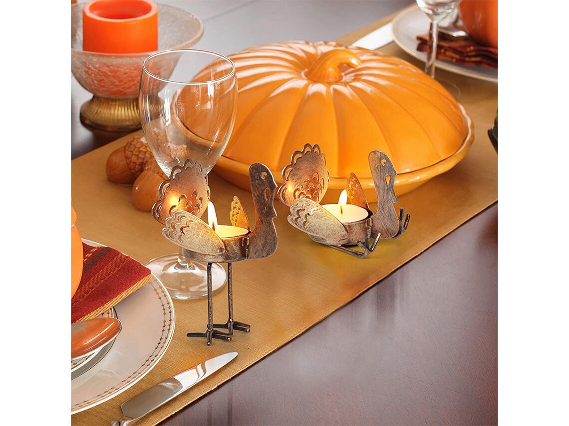 ALLADINBOX Set of 6 Turkey Tea Light Candle Holders Etsy