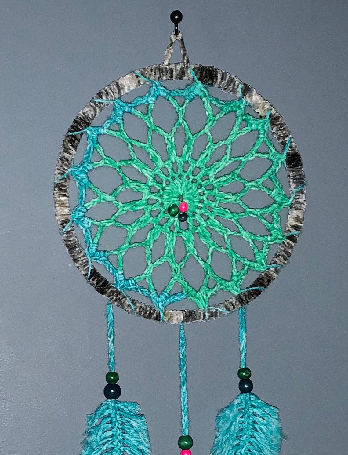 Crochet Wall Hanging Dream Catcher Etsy