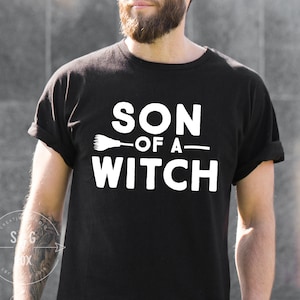 Zoon van een heks SVG EPS PDF Png Jpg, val Svg Halloween Svg, Halloween Shirt Svg, Witch Vibes Svg, Witchy Vibes Svg, heksen zoon, Goth Gift