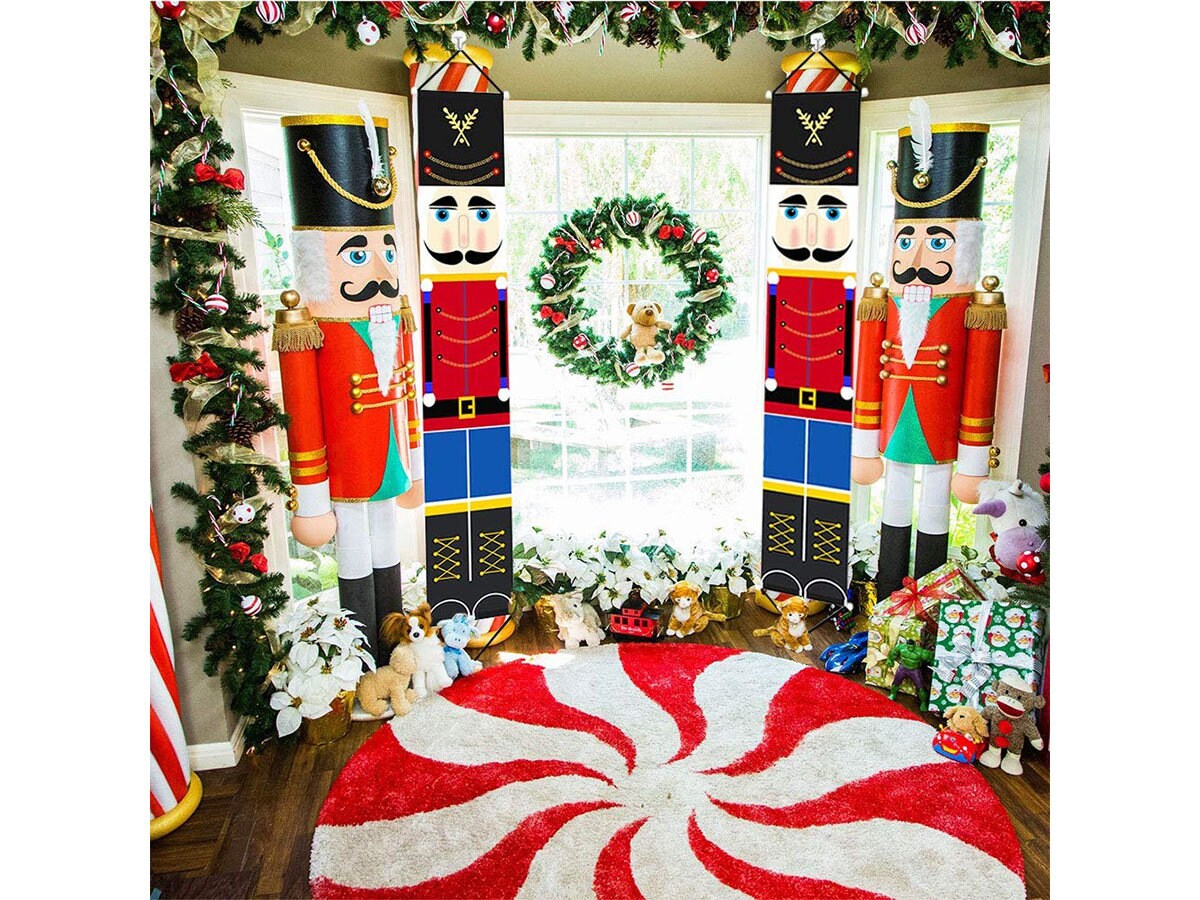 Nutcracker Banner for Chrismas Great Product Outdoor Etsy