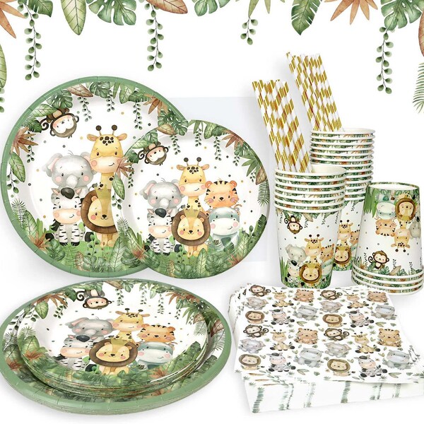 Sage Green Paper Plates and Napkins Etsy