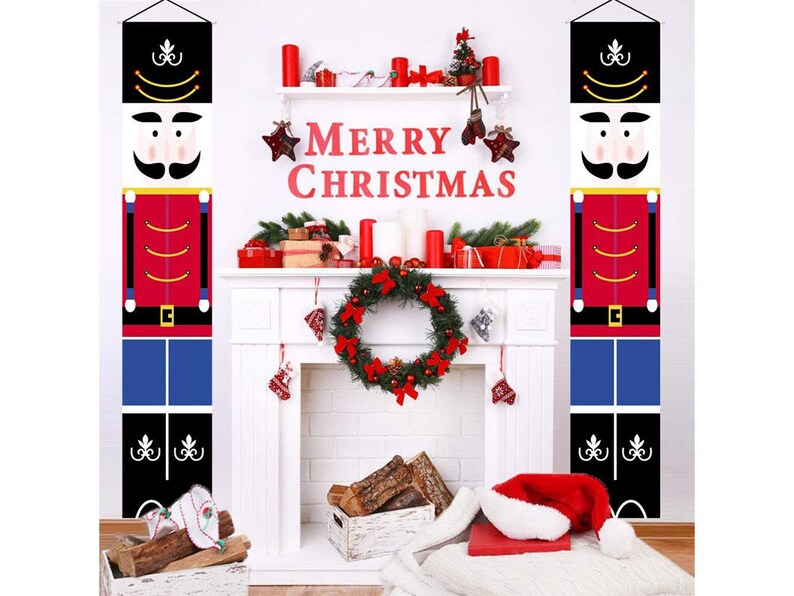 Christmas Nutcracker Banner Nutcracker Christmas Decorations Etsy