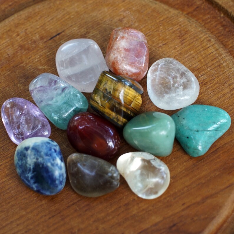Stones of Transformation 12 Stone collection healing stones Etsy