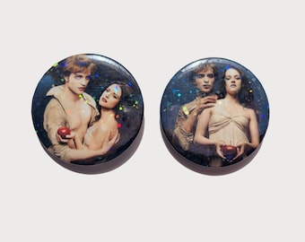 Holographic Glitter Twilight Movie Pin | 1" or 2.25" Button Pin