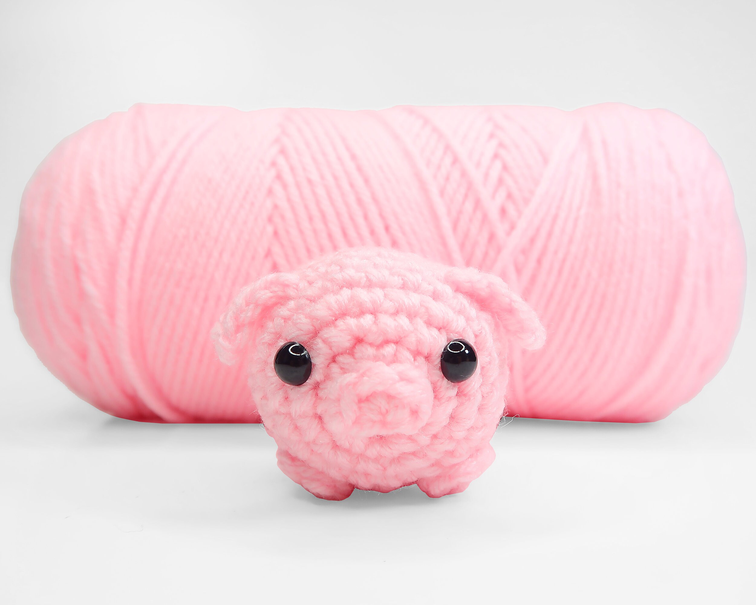 Beginner Baby Pig Crochet Kit Easy Crochet Starter Kit Etsy