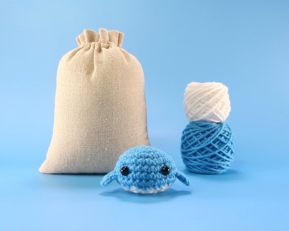 Beginner Whale Crochet Kit Easy Crochet Starter Kit Crochet