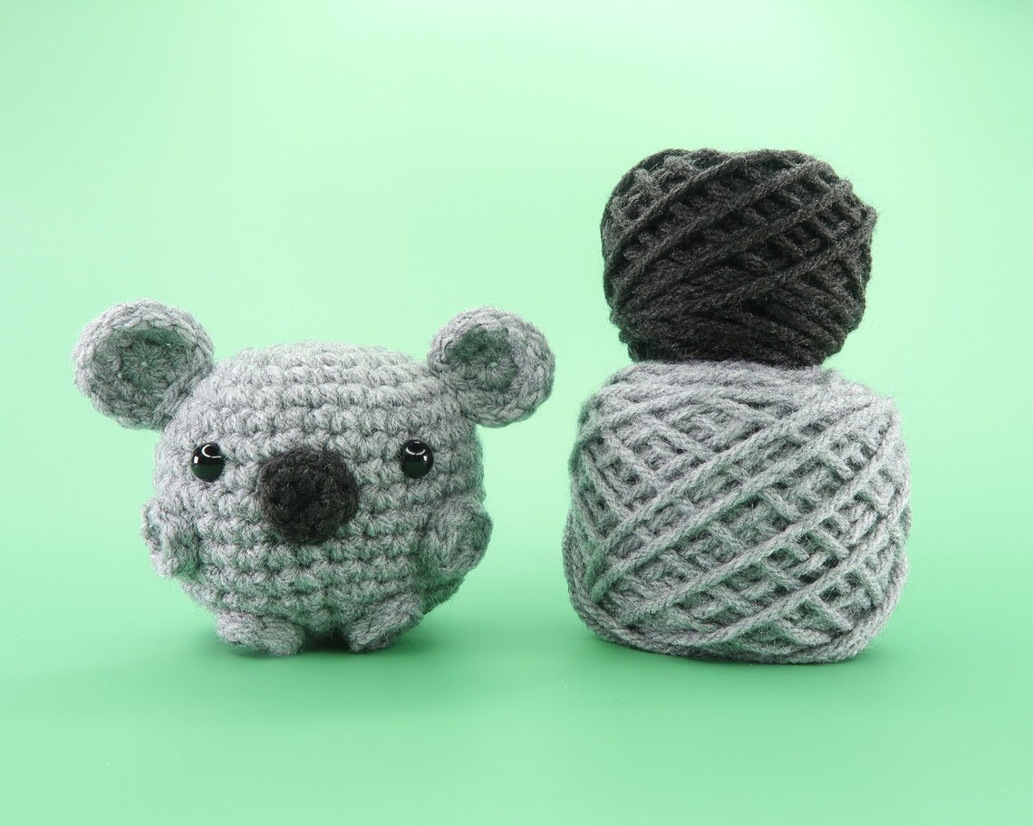 Débutant Koala Crochet Kit Facile Crochet Starter Kit Etsy