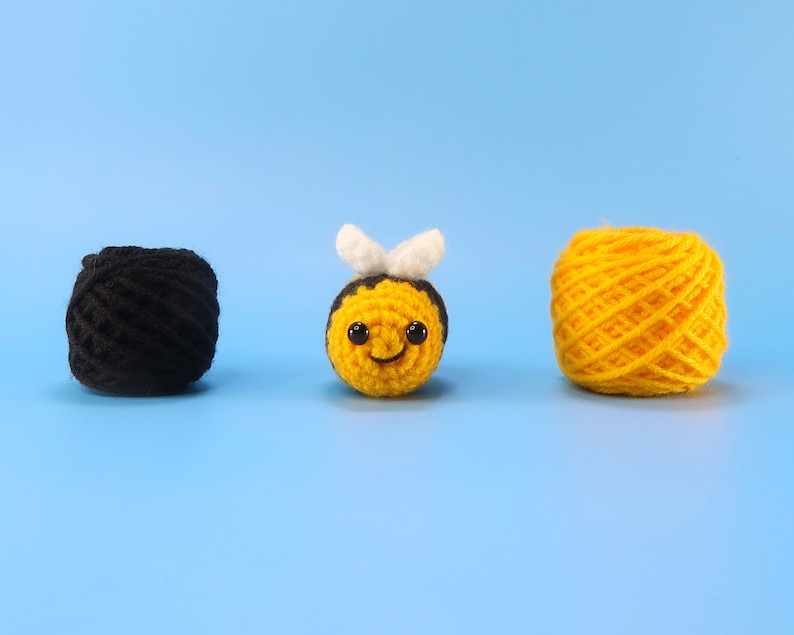 Beginner Bumble Bee Crochet Kit Easy Crochet Starter Kit Etsy