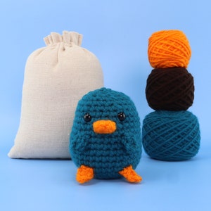 Wobbles Crochet Animal Kit Corgi Doll Woobles Crochet Kit For