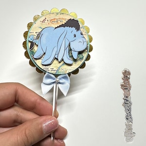 CupCake Topper Template - SVG - Studio File Only