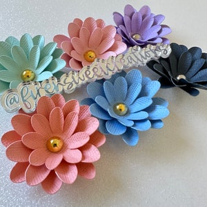 Alice Flower - SVG - Studio File - 3D Flower - Flower Template