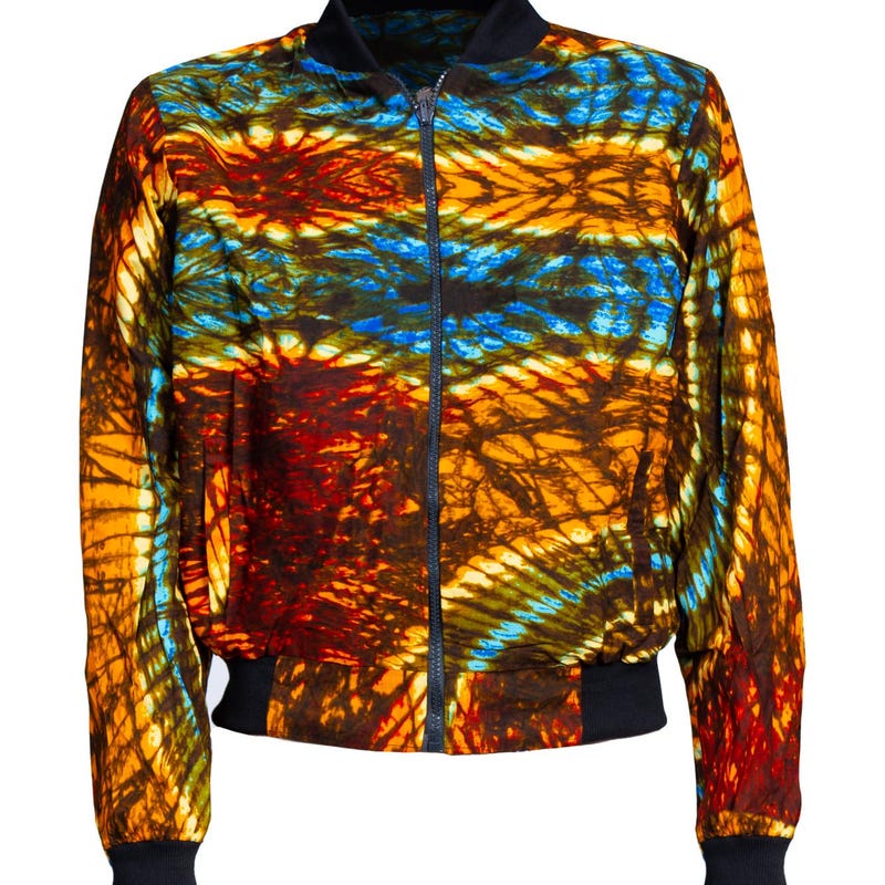 African Print Women's Jacket