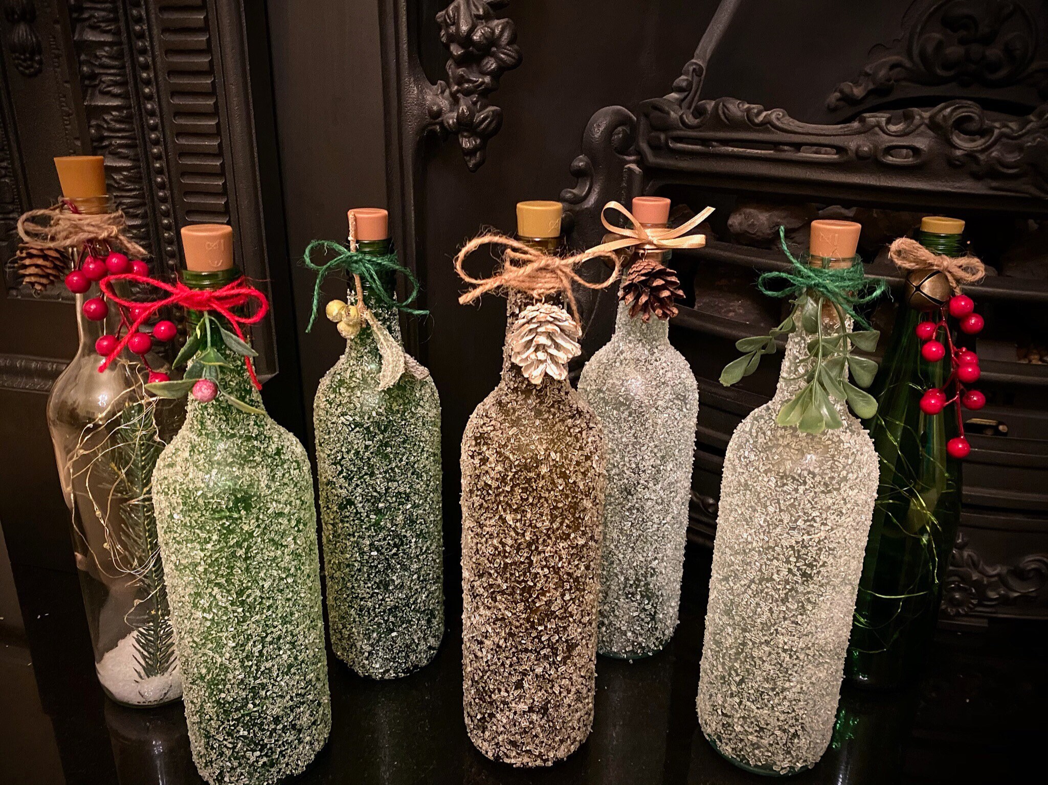 Bottle Lights Light Up Bottles Home Decorations Bottle Etsy