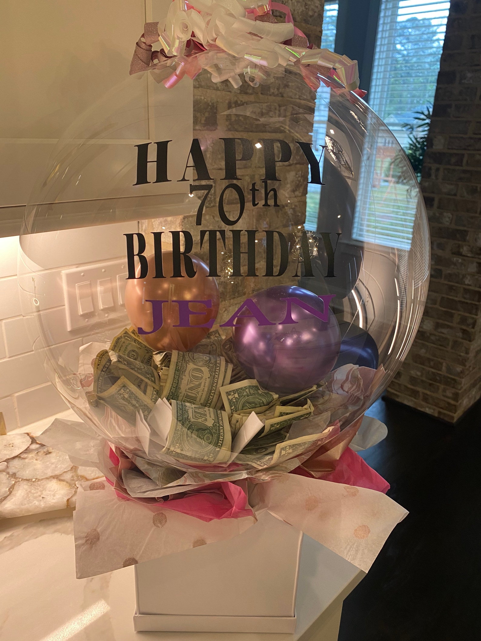 Personalized Balloon Baskets Birthday gifts wedding gifts Etsy