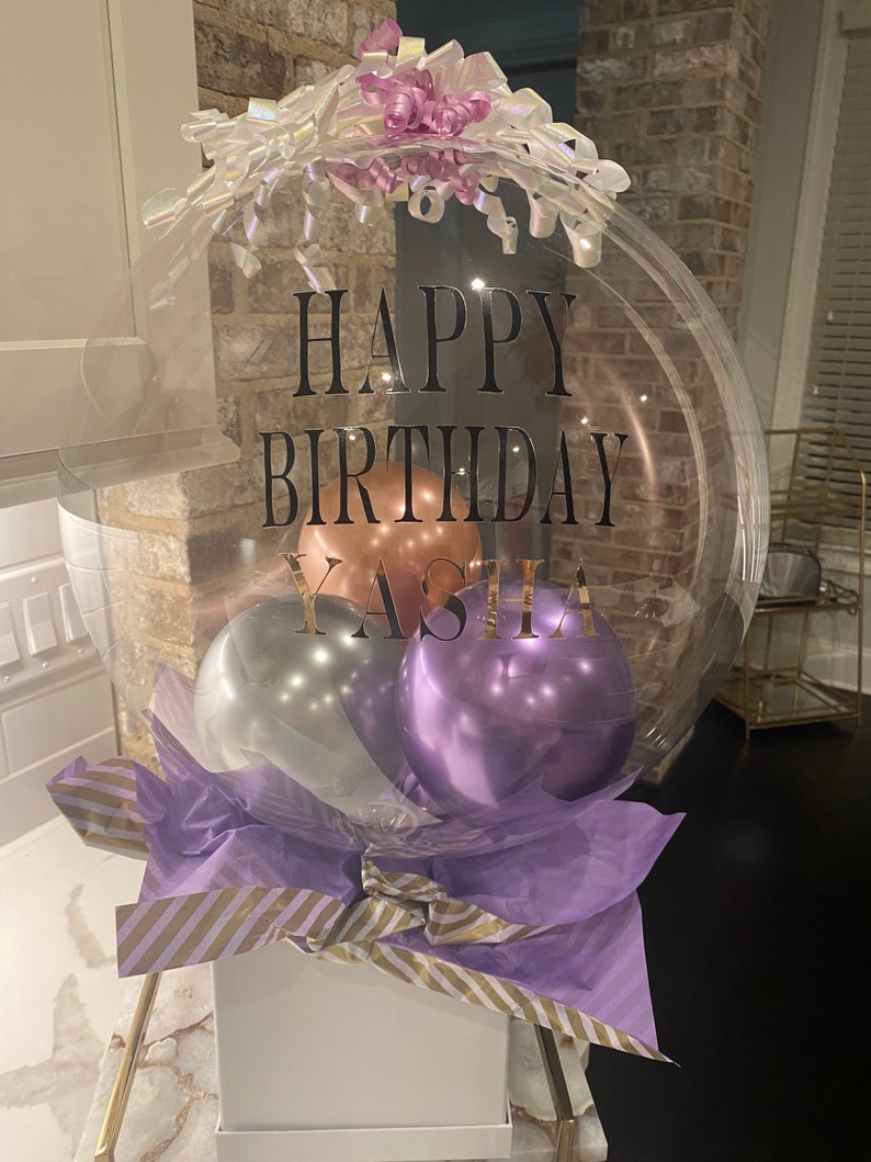 Personalized Balloon Baskets Birthday gifts wedding gifts Etsy