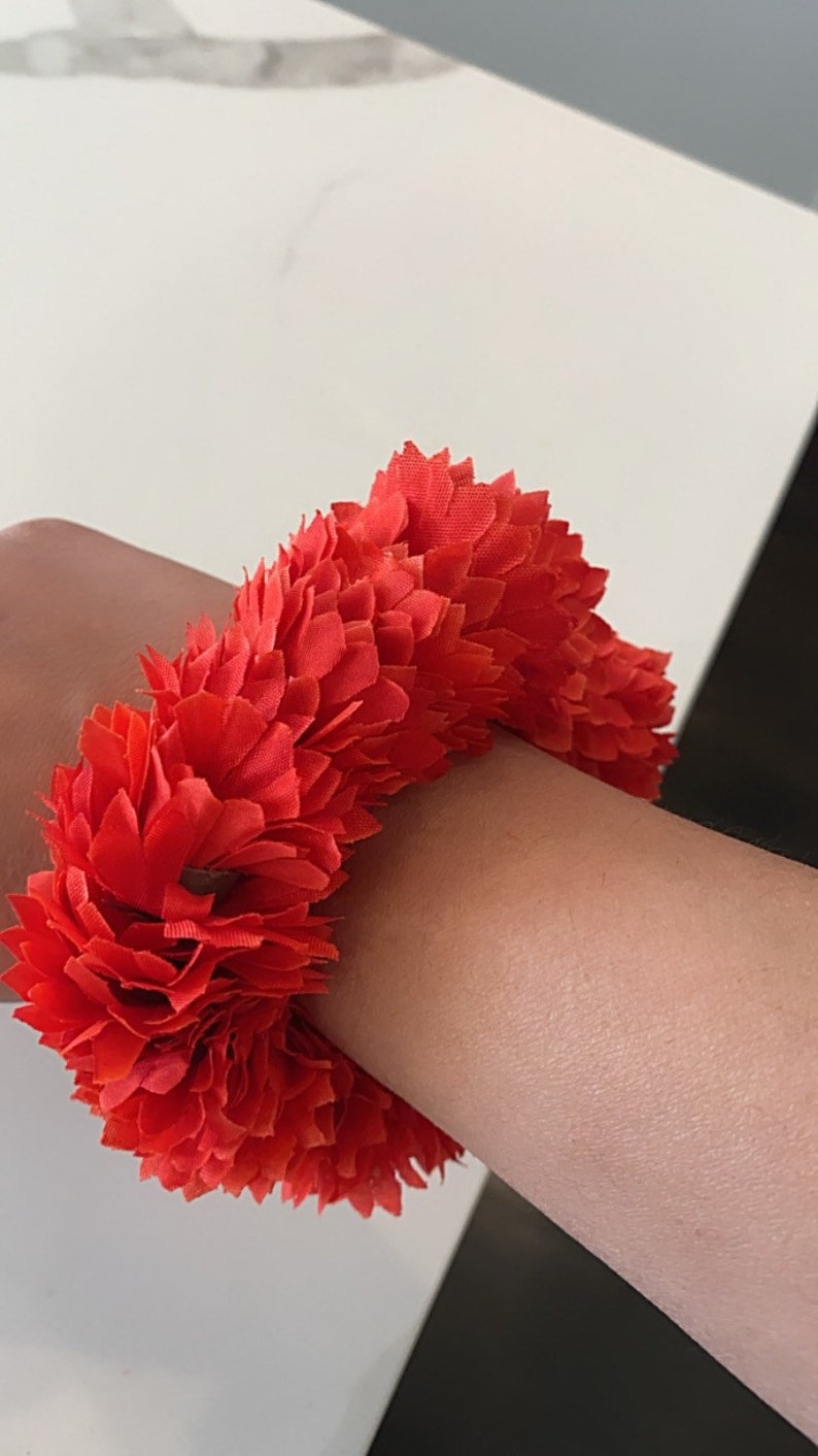 Gajra Bracelets Gajra Jewelry Flower Bracelet Hand Gajra Etsy