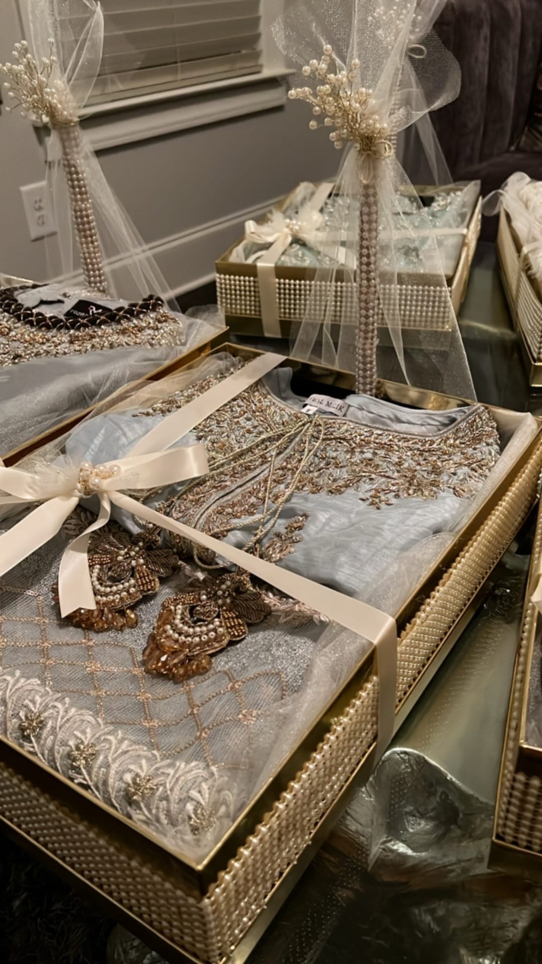 Wedding Thaals Bari Trays Indian Wedding Pakistani Wedding Punjabi