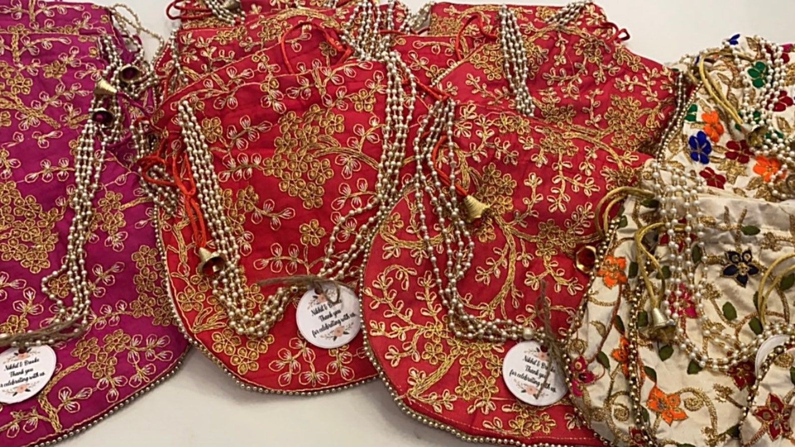 Potli Bags Pakistani Wedding Favors Indian Wedding Favors Etsy