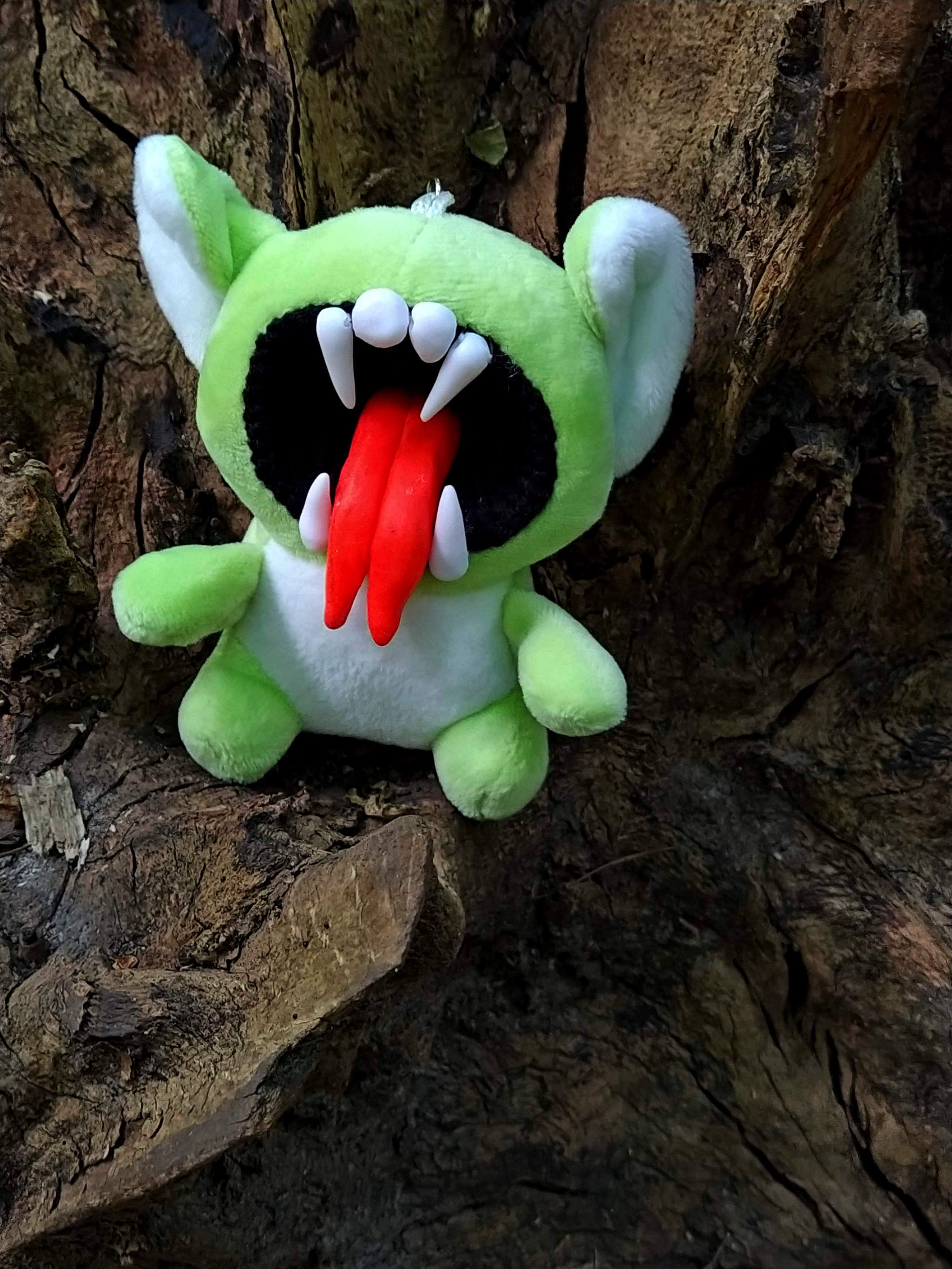 Creepy keychain Horror plush Teddy bear | Etsy