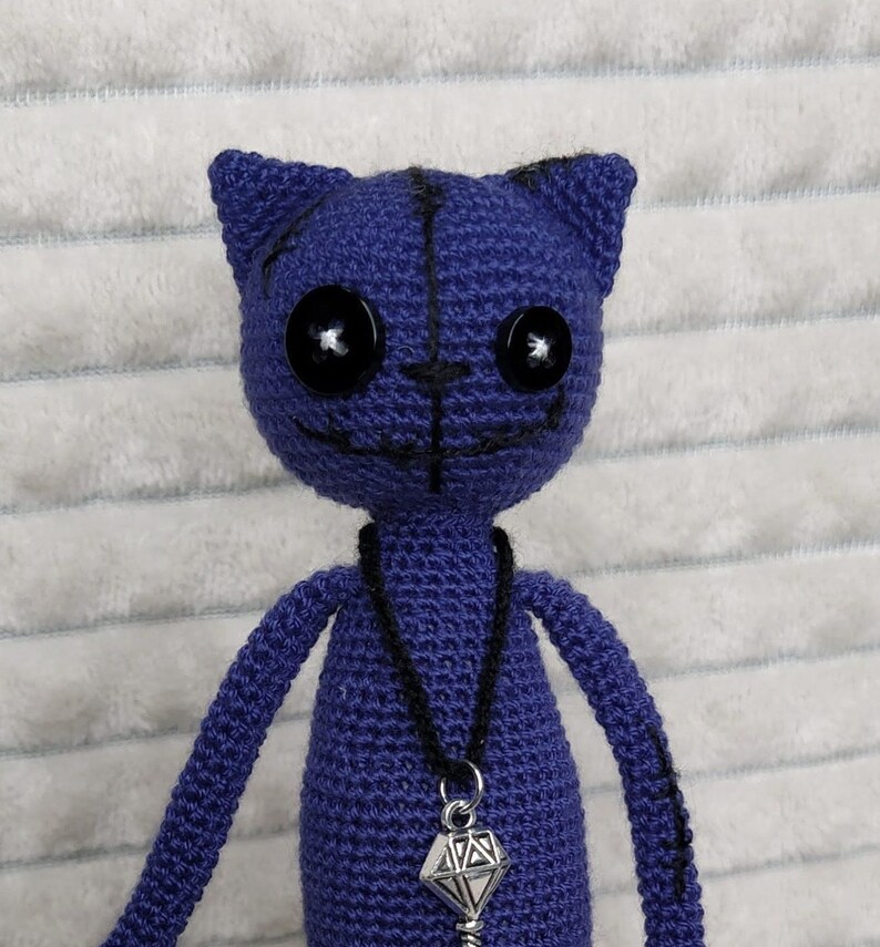 Scary cat plush Creepy stuffed animal | Etsy