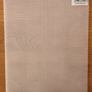 Lienzo plástico de 7, 10 y 14 unidades: punto de cruz 3D, lámina rectangular de malla de vinilo para manualidades 14 Ct 8x11" 21x28cm