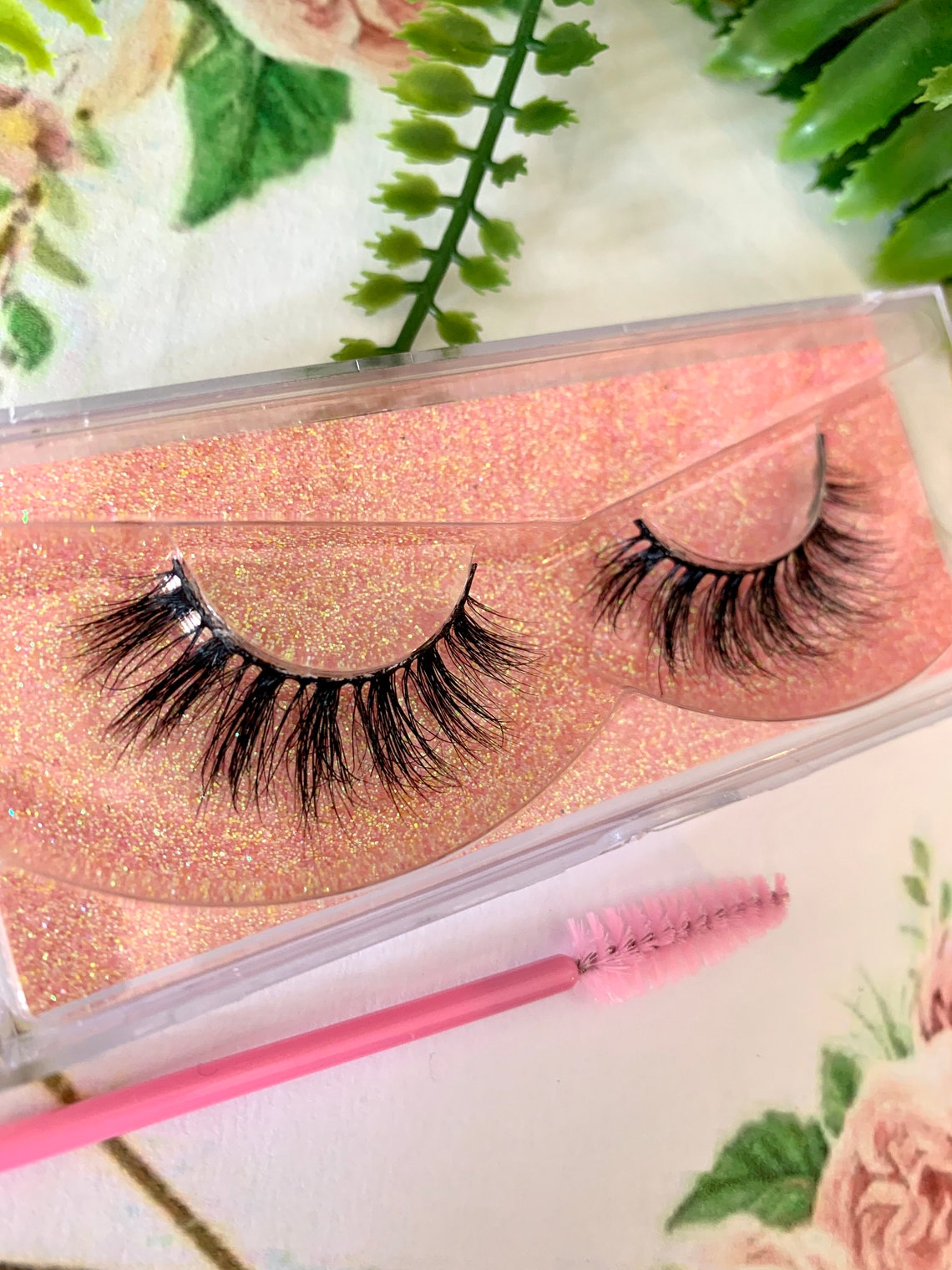 3D Mink Lashes False Eyelashes Fluffy Eyelash Extension High Etsy