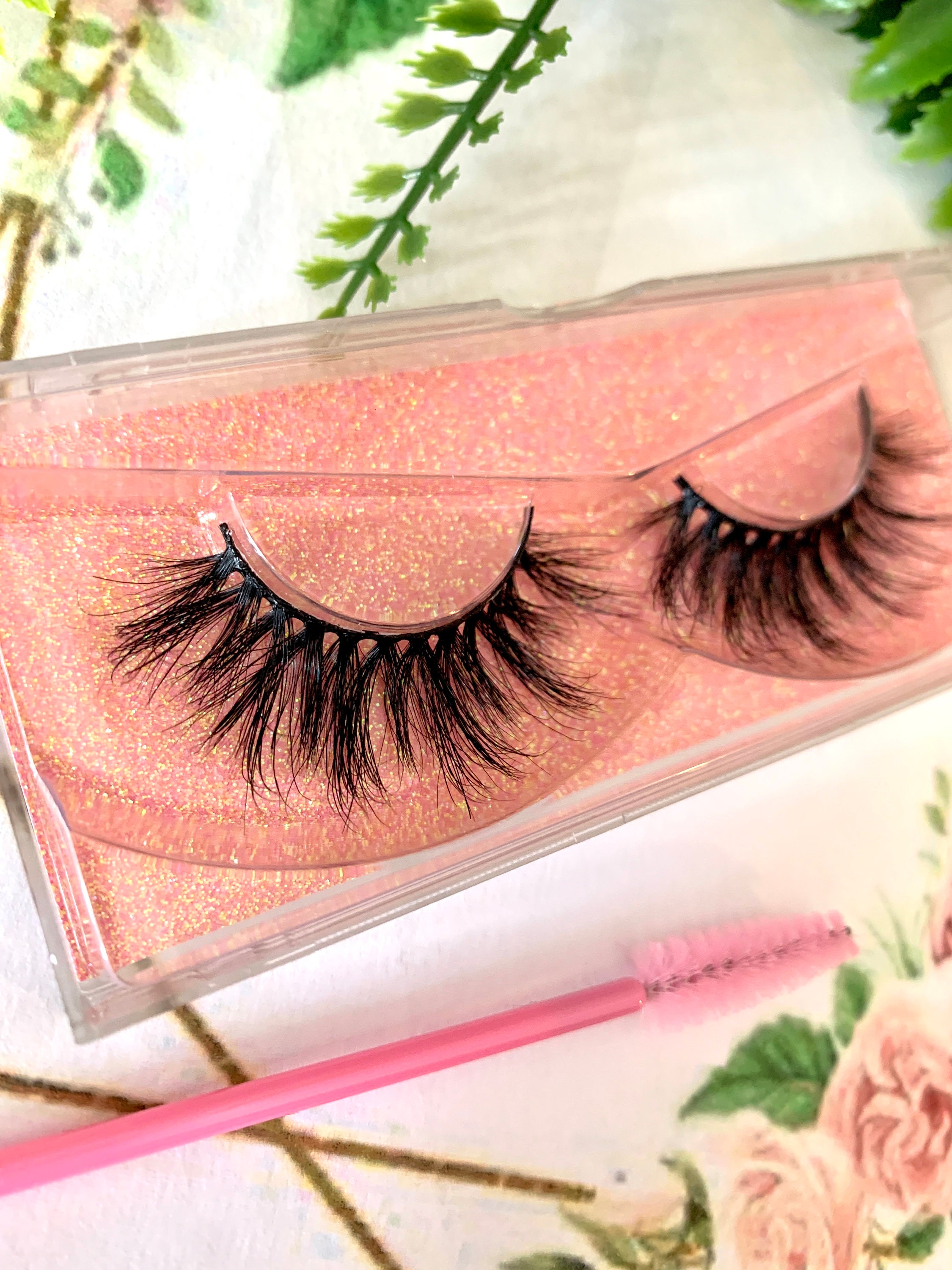 3d Mink Lashes False Eyelashes Fluffy Eyelash Extension High Etsy