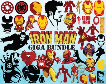 Download Iron Man Clipart Etsy