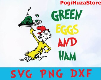 Download Free Green Eggs And Ham Svg Etsy SVG Cut Files