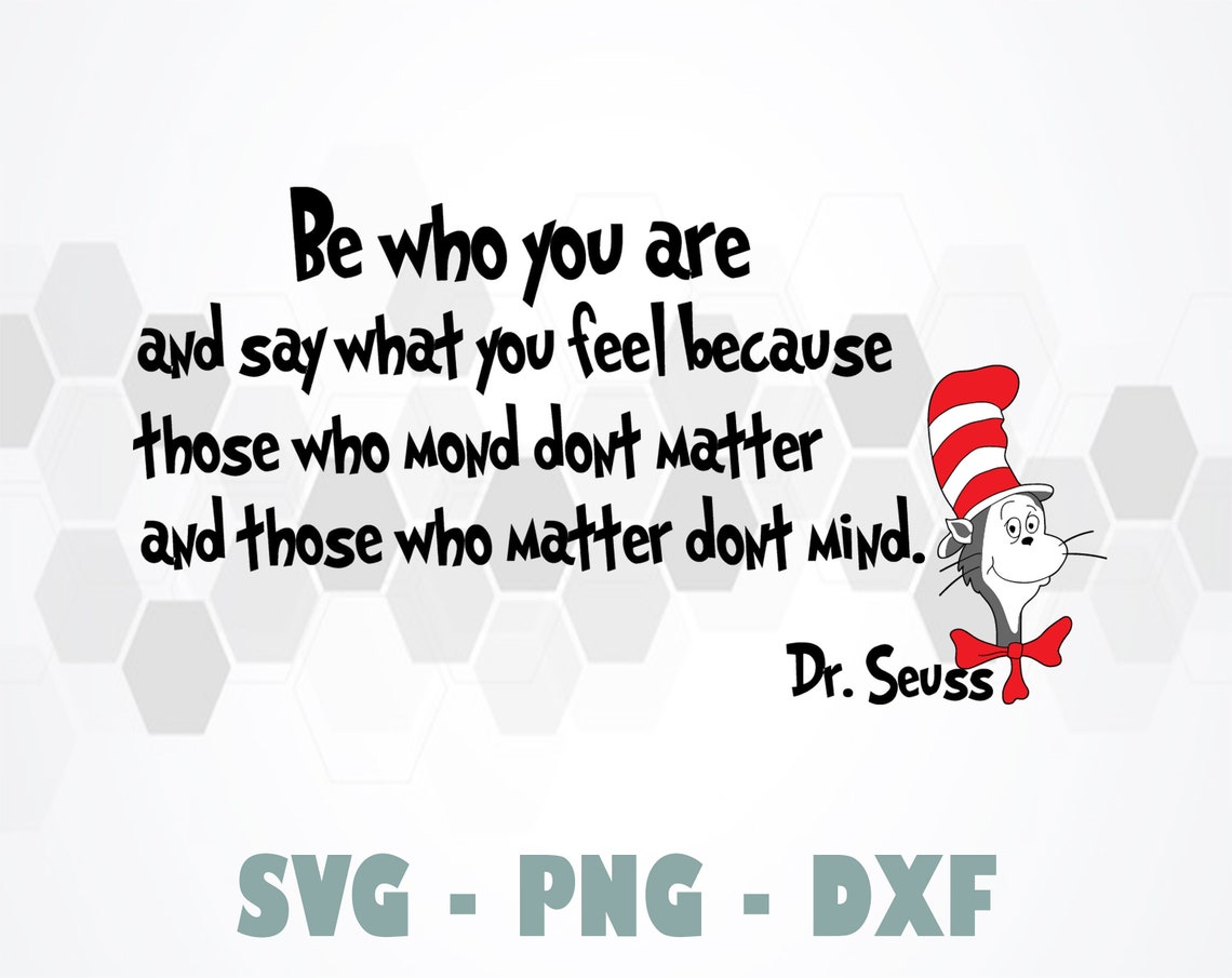 Cat in the hat quote 2.0 svgpngdxfdr seuss Etsy