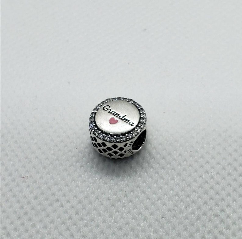 Pandora Charm Mother's Day New Grandma Heart Etsy