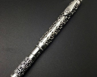 S915 Silver Ballpoint Pen Man And Woman Vintage And Elegant S925 Silver Business Signature Pen High Quality