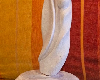 Embracing Heritage: The Amazigh Mother and Child Sculpture