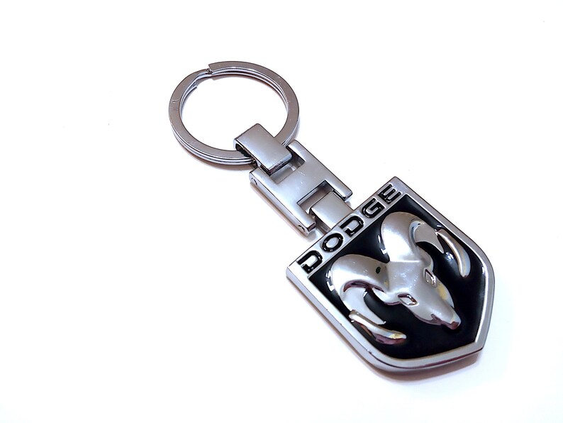 Dodge RAM Keychain Metal de alta calidad negro o rojo Etsy