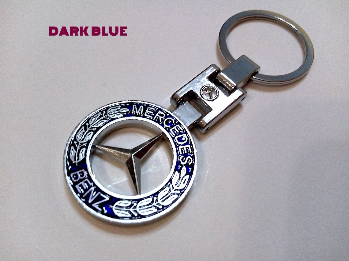 Classic Keychain MercedesBenz High Quality Hard Metal Etsy