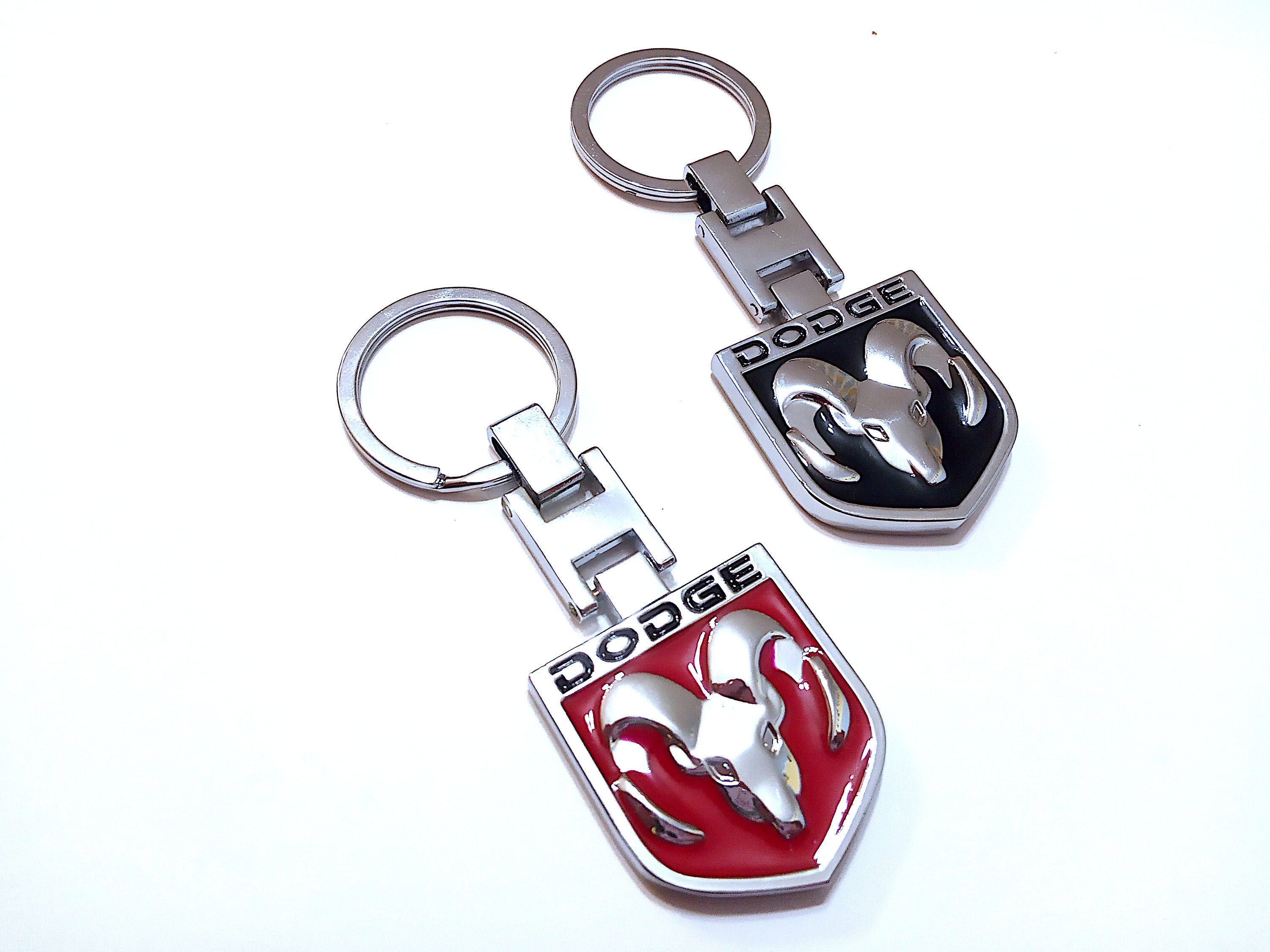 Dodge RAM Keychain Metal de alta calidad negro o rojo Etsy