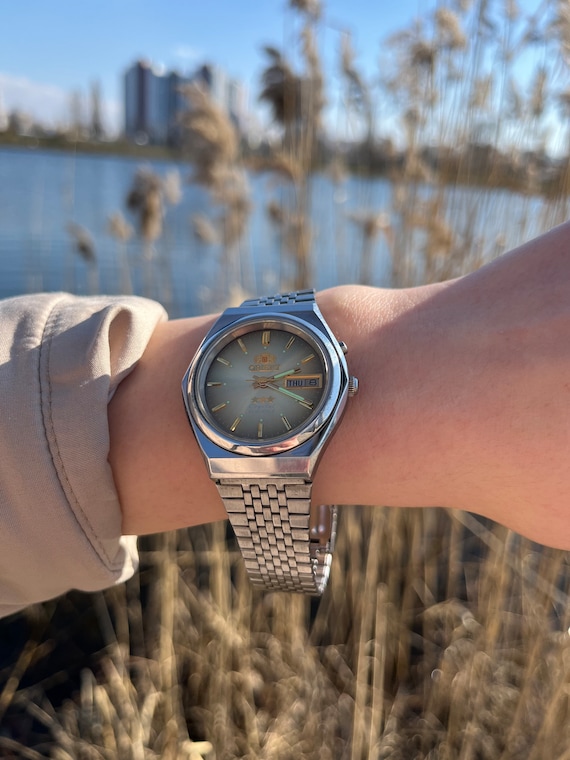 Orient 3 Stars Vintage Japan Wristwatch 1989 Unbelievable