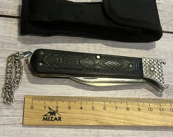 Très rare couteau de poche Souvenir des années 80 LENINGRAD